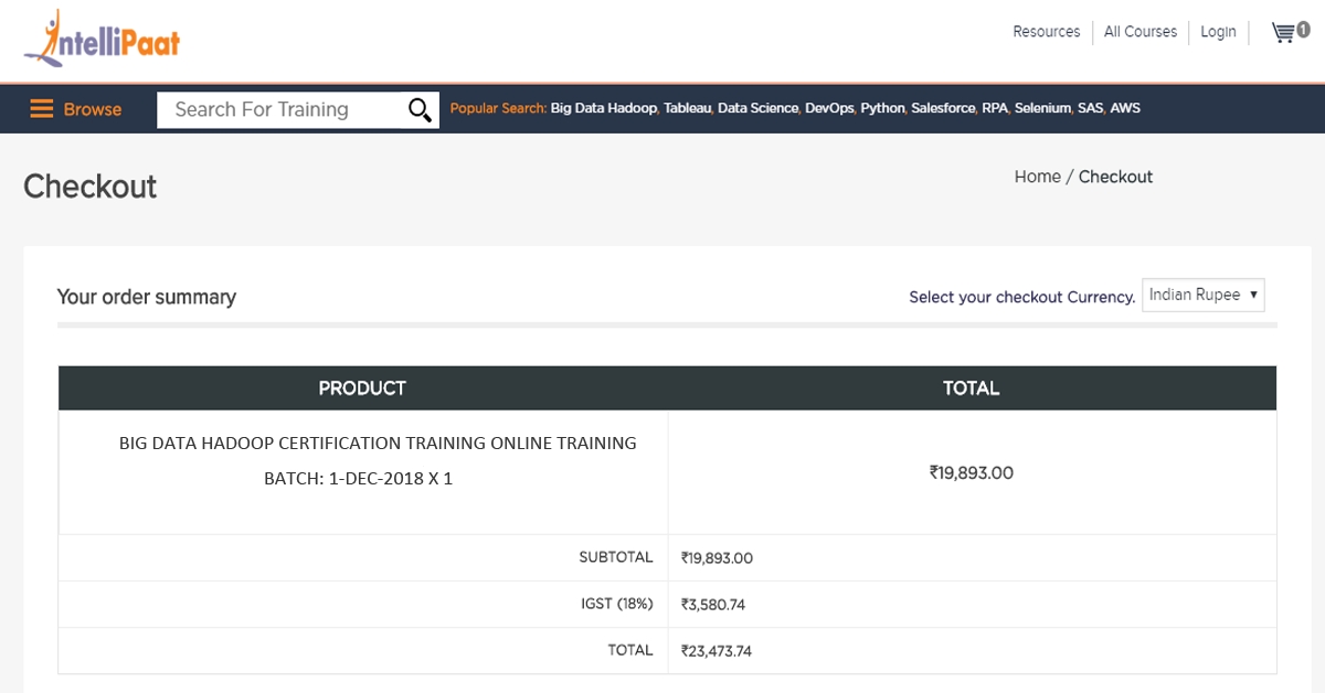 Intellipaat Reviews - 182 Reviews of Intellipaat.com | Sitejabber