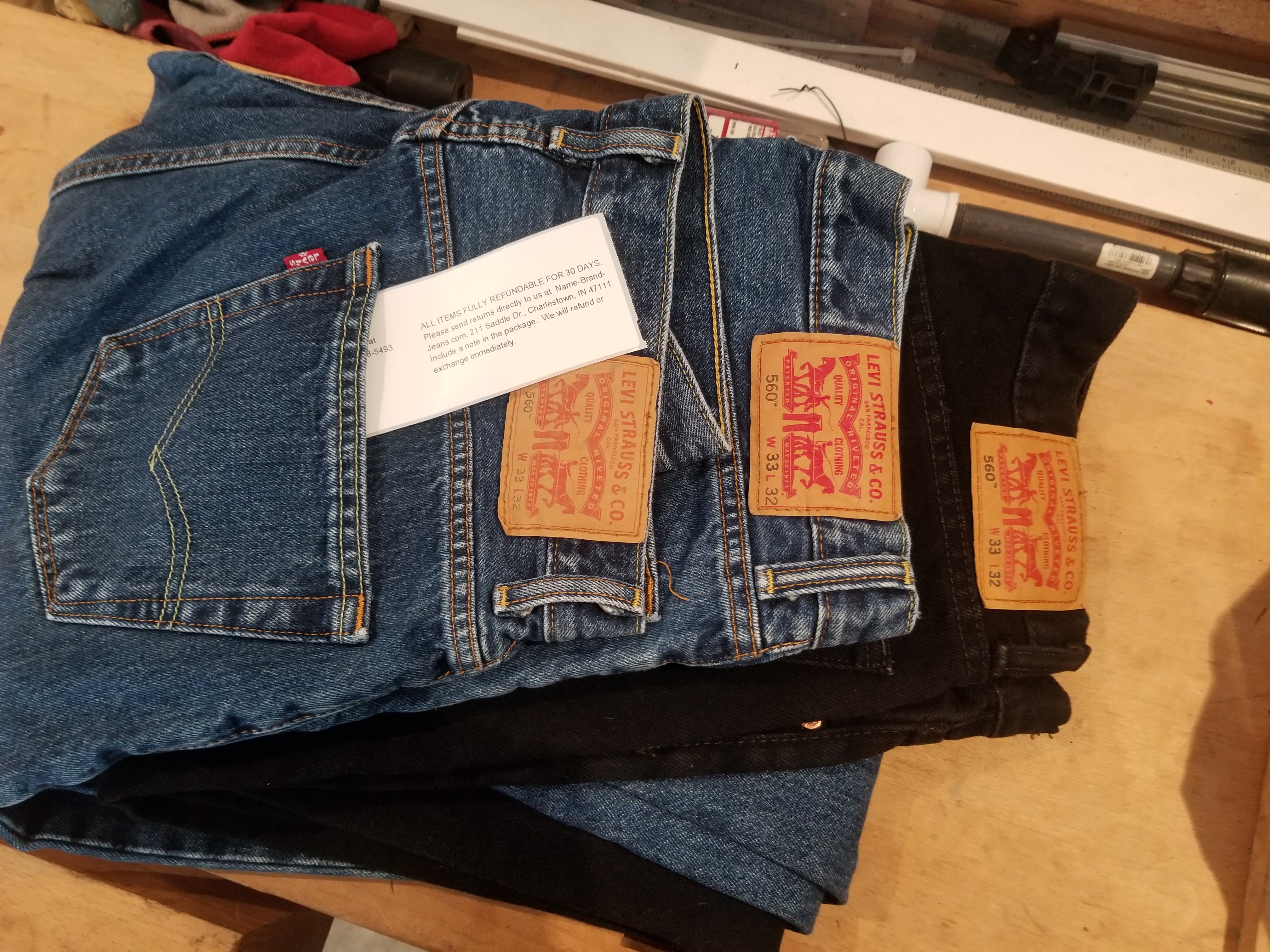 levis 560 discontinued