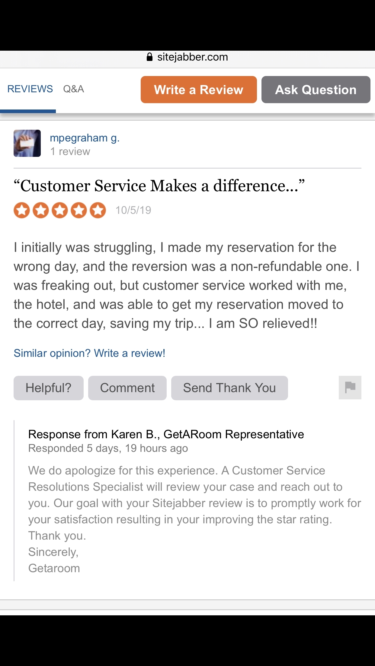 GetARoom Reviews 2,007 Reviews of Sitejabber