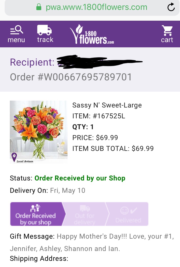 1800Flowers Reviews 674 Reviews of Sitejabber