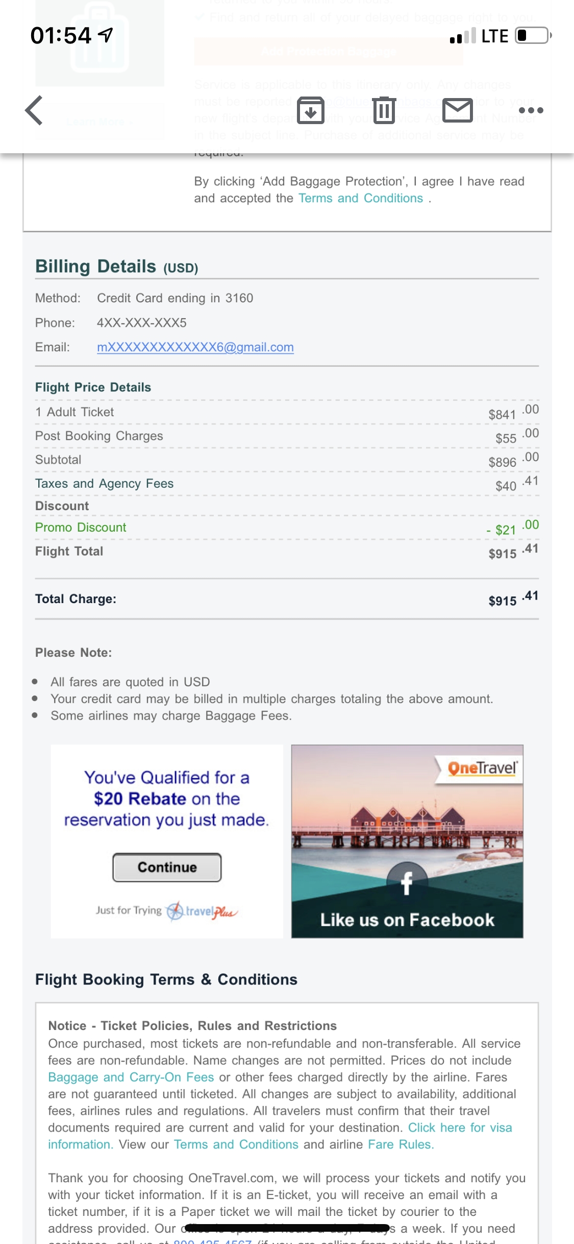 OneTravel Reviews - 567 Reviews of Onetravel.com | Sitejabber