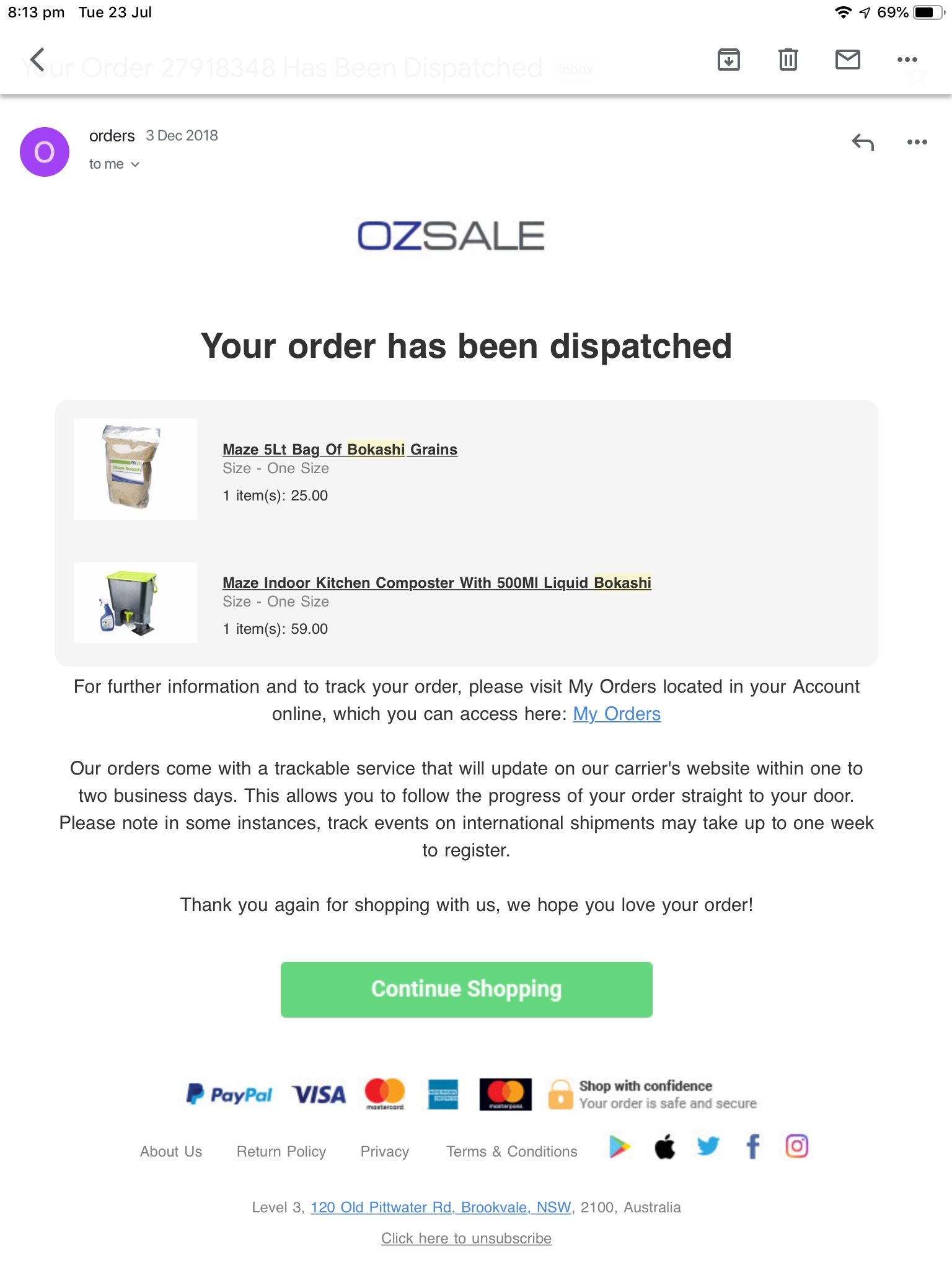 OZSALE Reviews - 953 Reviews of Ozsale.com | Sitejabber