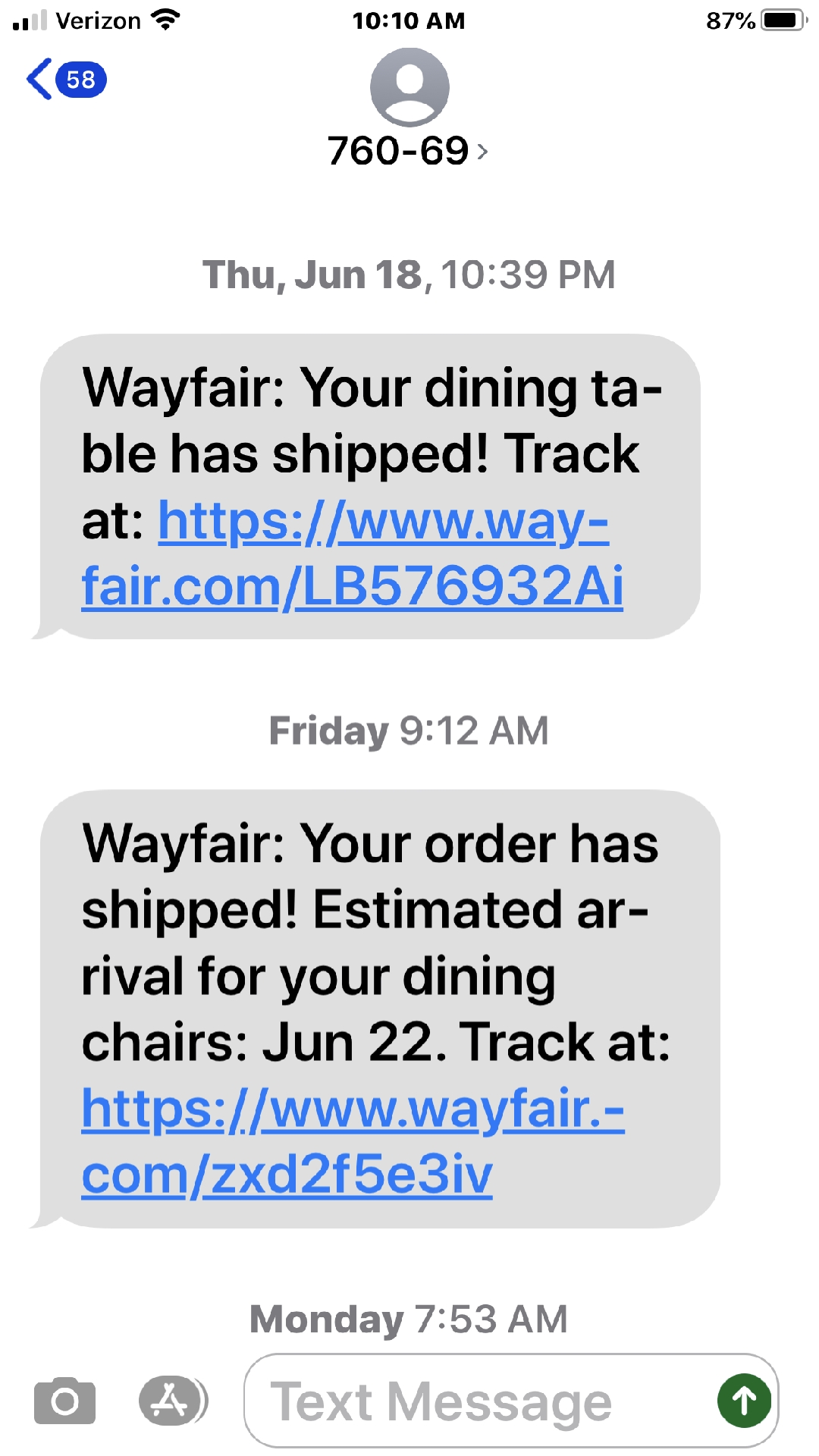 Wayfair Reviews 854 Reviews of Sitejabber