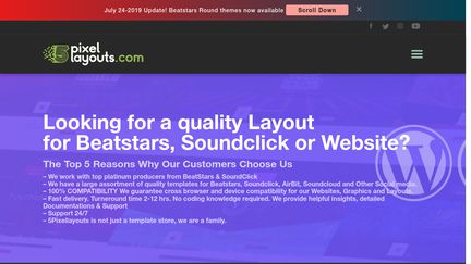 5PixelLayouts
