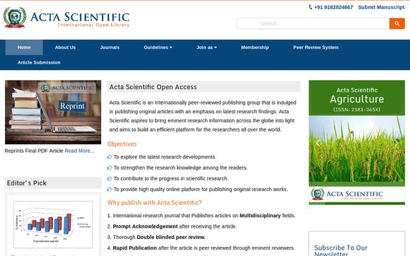 Acta Scientific Reviews  9 Reviews of Actascientific.com  Sitejabber