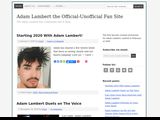 Adam-lambert.org