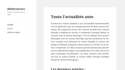 Alaimrancars.fr