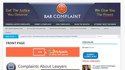 Bar Complaint