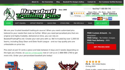 Baseball Trading Pins