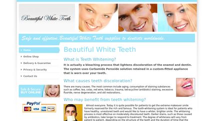 Beautiful White Teeth