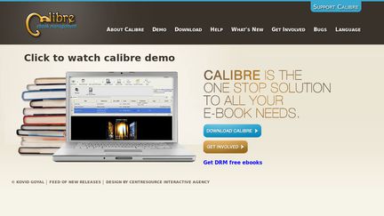 calibre - E-book management