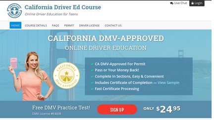 California Driver Ed Course