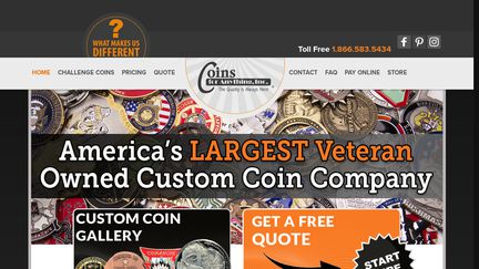 Military & Custom Challenge Coins
