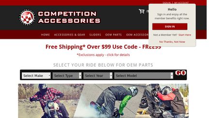 Competition Accessories