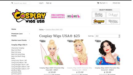 Cosplay wigs USA