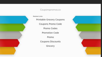 Coupons Promos