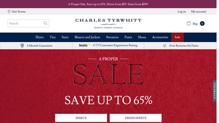 Charles Tyrwhitt Shirts