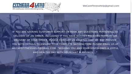 Fitness Blowout