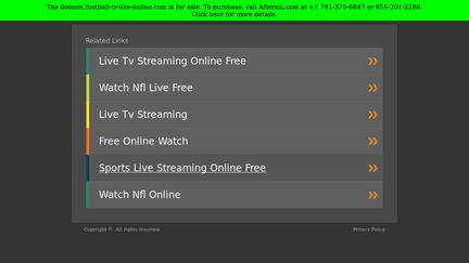 Football Tv Live Online