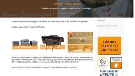 Fundas Muebles Jardin