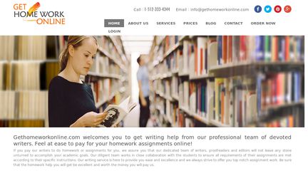 Get Homework Online