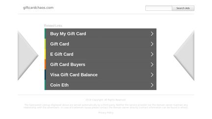 GiftCardChaos