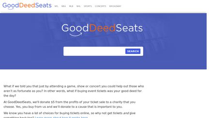 GoodDeedSeats