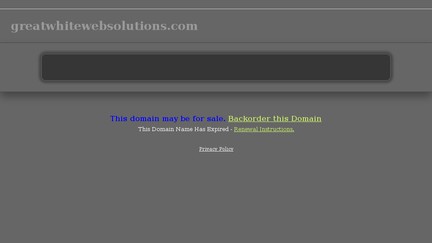 Greatwhitewebsolutions.com