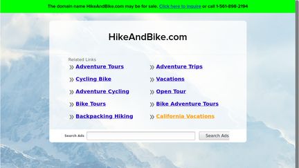 Hike And Bike