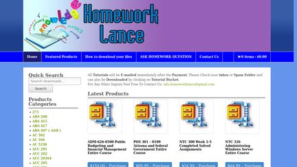 HomeworkLance