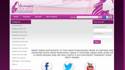 HumanHairWefts