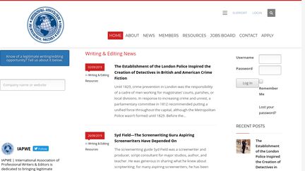 International Association Of Professional Writers And Editors