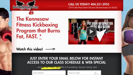 Kennesaw GA Kickboxing Classes