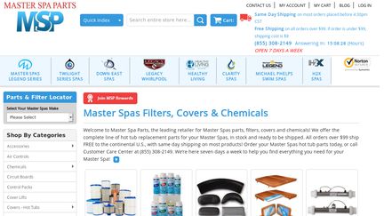 Master Spa Parts