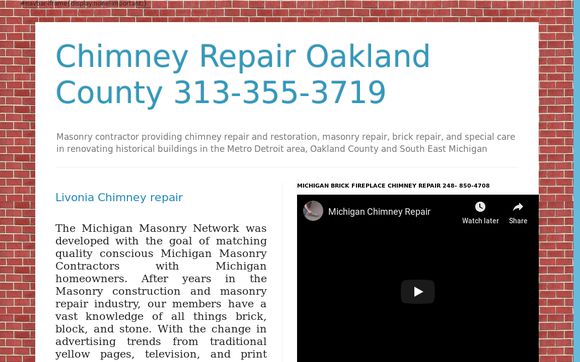 Michigan Chimney Repair Reviews 7 Reviews Of
