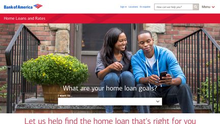 Home Loans and Today's Rates from Bank of America