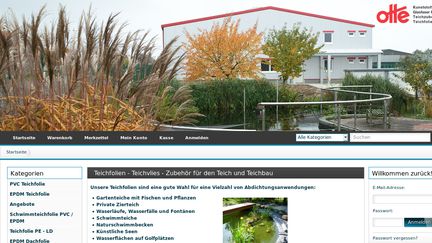 PVC Und EPDM Teichfolie
