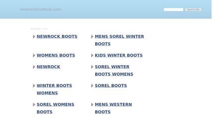 New Rock Boots UK
