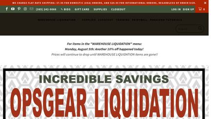 OPSGEAR, INC.
