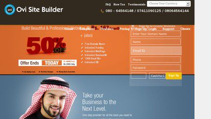 Ovi Site Builder