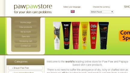 Pawpawstore.co.uk