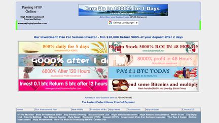 PayingHYIPonline