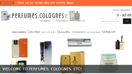 Perfumes.Colognes
