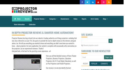 Projector Reviews