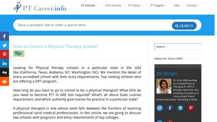 Ptcareer.info