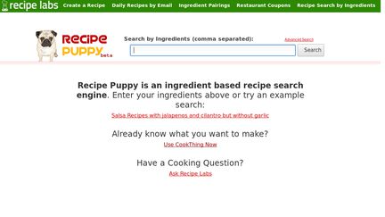 RecipePuppy