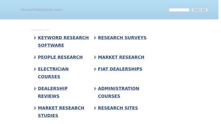 ResearchAnyone