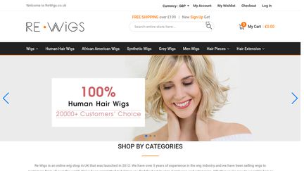 RE WIGS UK