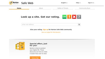 Norton Safe Web
