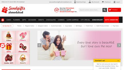 Sendgifts Ahmedabad